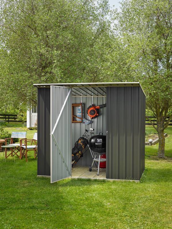 Properly placed shed