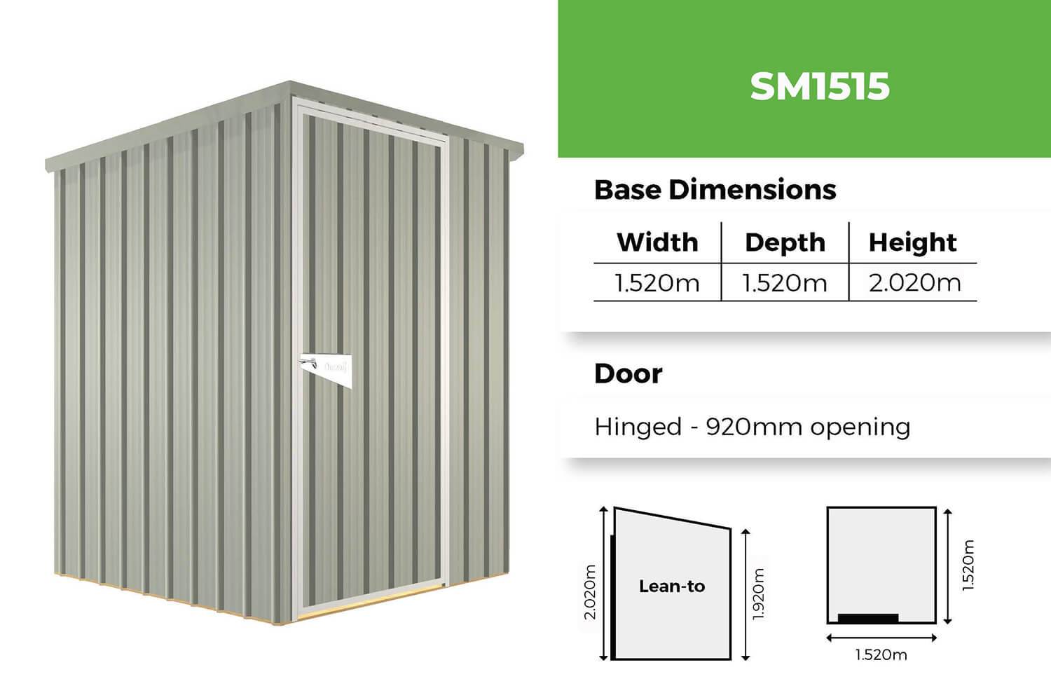 Duratuf Smartstore SM1515 Garden Shed