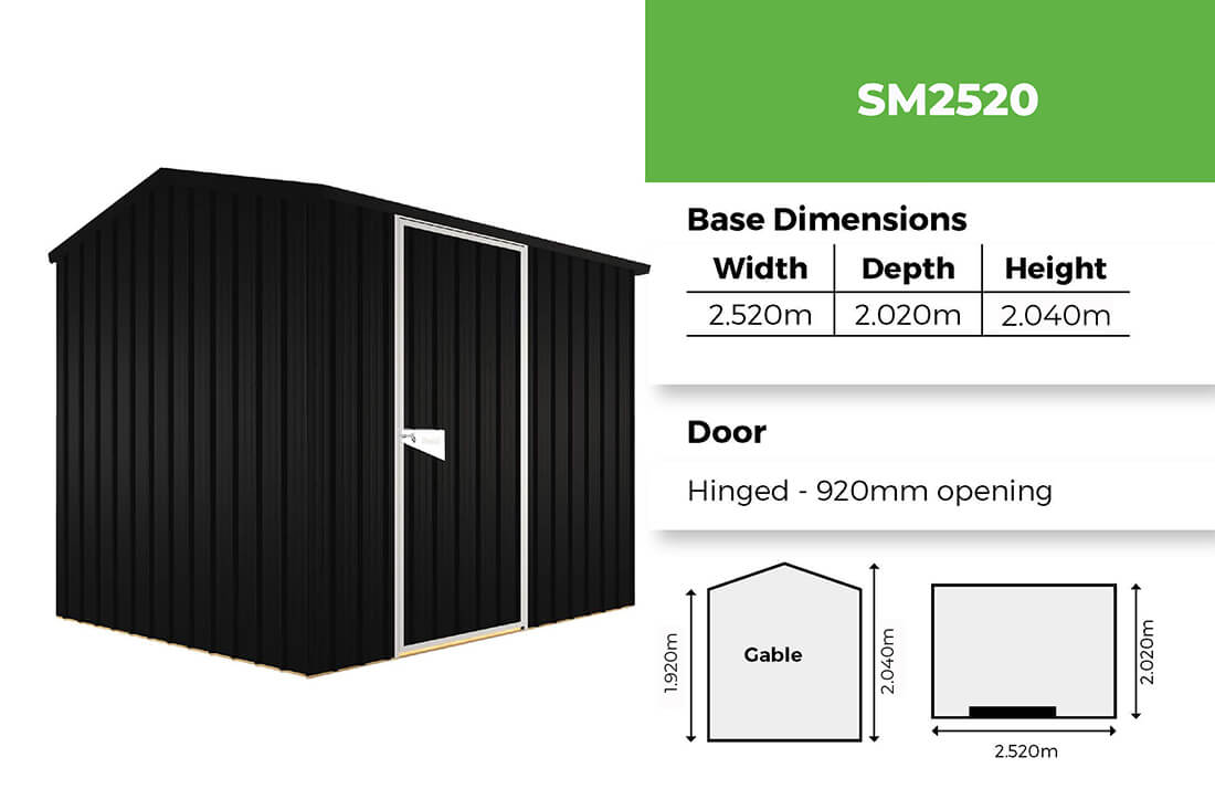 Duratuf Smartstore SM2520 Garden Shed