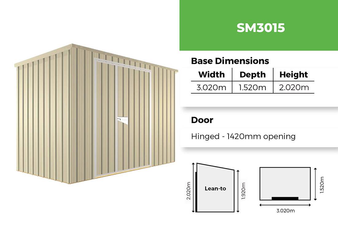 Duratuf Smartstore SM3015 Garden Shed